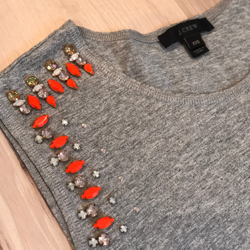 JCREW | JEWELED TANK